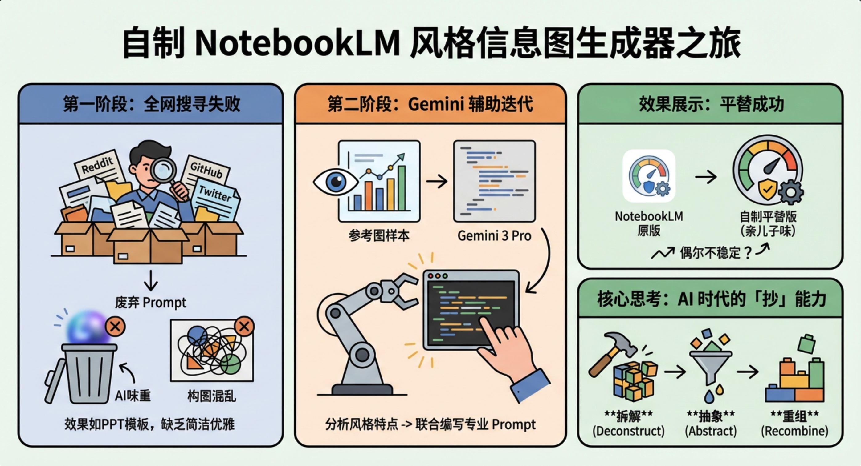 我复刻了NotebookLM的信息图功能